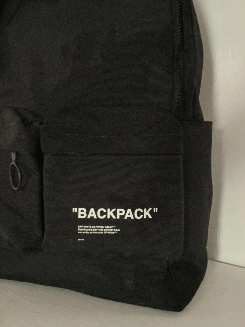 Off White Quote Backpack